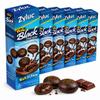 Zyluc Mini Black Crackers Chocolate Snack with Real Cocoa Powder Portable 35g Pack Crisp Texture, Halal Certified, Made with Non-GMO Ingredients Product of Indonesia (Pack of 5) view 1