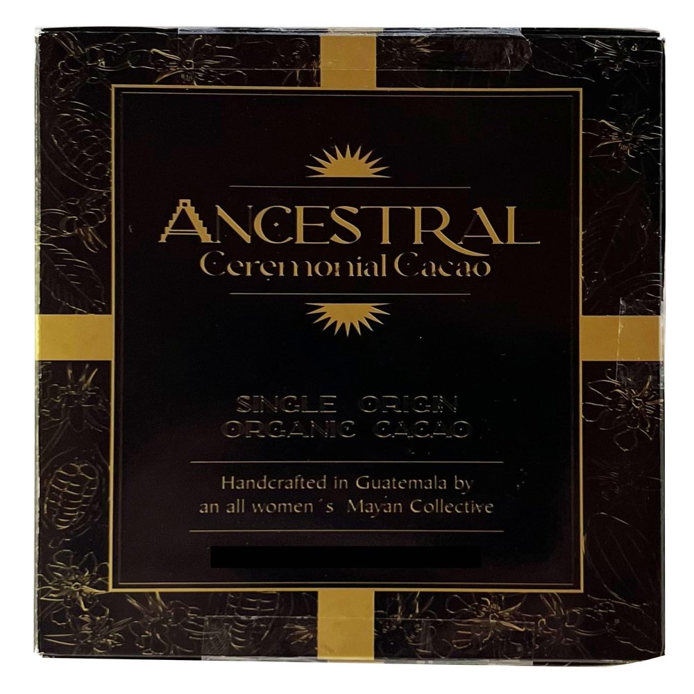 Ancestral Ceremonial Cacao - 1 lb (16 oz) - Sugar Free - Anti Oxidant SuperFood - Ancient Indigenous Drink from the Mayans - For Ceremonies - Vegan - Keto - Hot Cocoa Alternative - By 52 (16 oz)