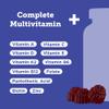 Hyland's Kids Multivitamin + Superfoods Boost, Sugar Free Natural Strawberry Flavored Gummies with Fruits & Veggies Blend, 60ct Bottle view 3
