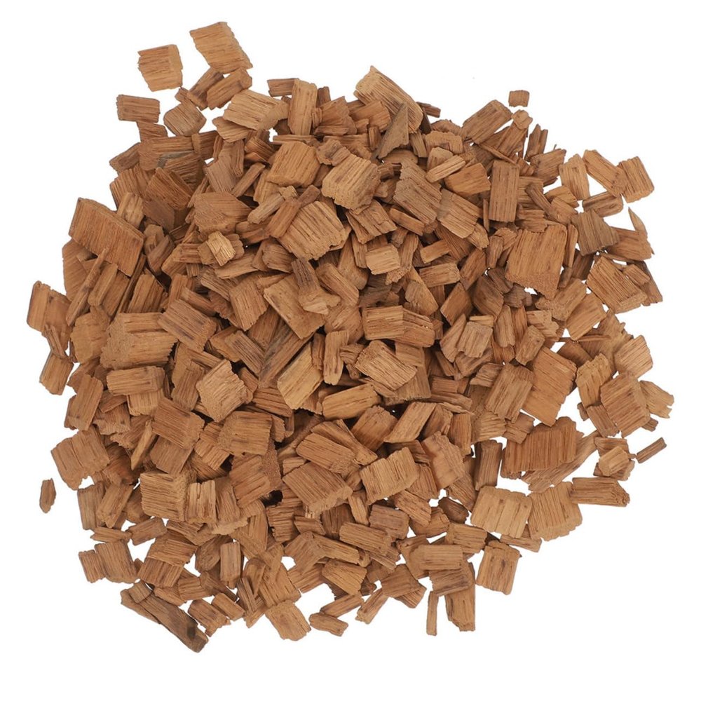 GRIRIW 2 packs French Oak Chips for Home Brewing Lightly Chips for Wine Making Supplies Enhance Flavor Aroma of Red Wine Whiskey Spirits