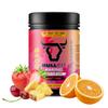 BULLFIT Pre Workout Powder, Support for Men & Women, L Citrulline, Creatine, Beta Alanine & Electrolytes, Powdered Drink Mix with No Sucralose & Zero Sugar, 20 Srvgs (20 SRV, Fruit Punch)
