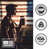 BULLFIT Pre Workout Powder, Support for Men & Women, L Citrulline, Creatine, Beta Alanine & Electrolytes, Powdered Drink Mix with No Sucralose & Zero Sugar, 20 Srvgs (20 SRV, Fruit Punch) view 4