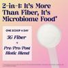 Enzymedica Let's Go Fiber+ Powder Supplement for Women & Men - Daily Digestive & Gut Health Support, Prebiotic, Probiotic, & Postbiotic Blend, Sugar-Free Drink Mix - Tropical Flavor, 9.21 oz view 2