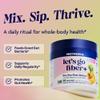 Enzymedica Let's Go Fiber+ Powder Supplement for Women & Men - Daily Digestive & Gut Health Support, Prebiotic, Probiotic, & Postbiotic Blend, Sugar-Free Drink Mix - Tropical Flavor, 9.21 oz view 3