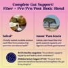 Enzymedica Let's Go Fiber+ Powder Supplement for Women & Men - Daily Digestive & Gut Health Support, Prebiotic, Probiotic, & Postbiotic Blend, Sugar-Free Drink Mix - Tropical Flavor, 9.21 oz view 4