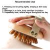 KHAOL Manual Meridian Pressure Brush Cellulite Massage Tool for Belly Fat, Wood Therapy Massage Tools for Gua Sha, Body Relaxation Muscle Pain Relief(2pcs,No Rivets) view 2