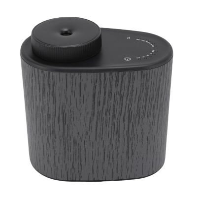 Waterless Essential Oil Diffuser, 60ML Fragrant Oil Diffuser, Smart Scent Air Machine with Timers, Low Noise for Bedroom, Living Room, Car, Office, Spa, Business (Black)