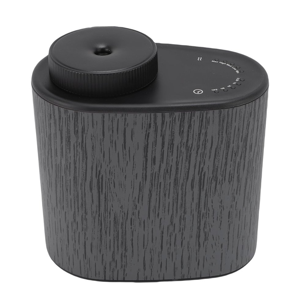 Waterless Essential Oil Diffuser, 60ML Fragrant Oil Diffuser, Smart Scent Air Machine with Timers, Low Noise for Bedroom, Living Room, Car, Office, Spa, Business (Black)