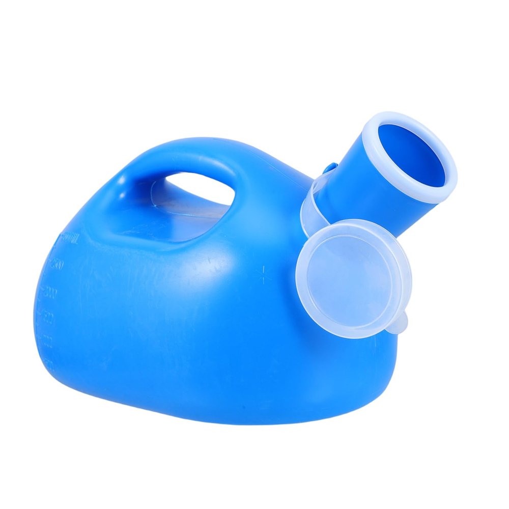Homoyoyo Portable Male Urinal Bottle: 3000ml Large Capacity Plastic Urine Container - Pee Container With Spill-proof Lid For Nighttime Travel Hospital And Elderly Use