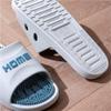 2025 Reflexology Massage Slippers Men's Acupressure Sandals Deep Tissue Foot Massager Comfort Shower Shoes For Reduce Feet Neuropathy Pain Relief And Tension(Light gray,7.5/8) view 3