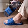 2025 Reflexology Massage Slippers Men's Acupressure Sandals Deep Tissue Foot Massager Comfort Shower Shoes For Reduce Feet Neuropathy Pain Relief And Tension(Light gray,7.5/8) view 4