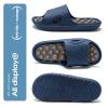 Acupuncture Massage Slippers Foot Massager Shoes For Plantar Fasciitis Men Women Reflexology & Acupressure Sandals For Reduce Feet Neuropathy Pain Relief And Tension(Pink,5.5/6) view 3