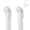 2 Packs Replacement Short Tube and Elbow for Resmed AirFit N20, Airtouch N20 Mask - No Leakage - Reduce Noise view 1