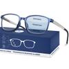 EASY READ TR90 Progressive Multifocal Reading Glasses for Men,Rectangular Blue Light Blocking Readers with Spring Hinge(Magnification 1.50,Blue) view 1