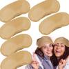 6 Pack Blindfold Eye Mask Cover Sleep Mask for Party Games Travel Sleep Team Build Party Supply with Adjustable Strap for Women Men Kids, Beige view 1
