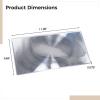 14-Inch Acrylic Fresnel Lens for Magnification, Mobile Screen Amplifier, Solar Oven Tool, Best for Outdoor & Reading Use view 2