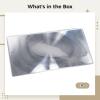 14-Inch Acrylic Fresnel Lens for Magnification, Mobile Screen Amplifier, Solar Oven Tool, Best for Outdoor & Reading Use view 3