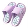 2025 Reflexology Massage Slippers Foot Massager Shoes for Plantar Fasciitis Pain Relief Acupuncture & Acupressure Sandals Promoting Blood Circulation Muscle Relaxation(Purple,6.5/7) view 1