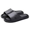Acupressure Slippers Foot Massager Shower Shoes For Plantar Fasciitis Pain Relief Men Women Acupuncture Reflexology Sandals Promote Blood Circulation Muscle Relaxation(Black,9.5/10) view 1