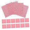 Alipis 50 Sheets Checkered Food Wrapping Paper Multi Function Sandwich Burger Paper Oil Resistant Baking Liner for Restaurants Cafes and Home Use for Wrapping Sandwiches Cookies and More