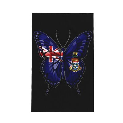 Butterfly Cayman Islands Cayman Islanders Flag Premium Waffle Kitchen Towel Microfiber Kitchen Towels, Super Absorbent 16 X 26 Inches Reusable Dish Towels for Kitchen and Household