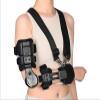 ZOCWJK ROM Hinged Elbow Post Op Brace for Sleeping,Adjustable Support Sling Stablizer Splint Immobilizer for Tendonitis, Arthritis and Pain Relief,Arm Injury Recovery Support,Left(Right view 1