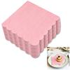 100-Count Pink Cocktail Napkins, 2-Ply 5x5 Inches Disposable Light Pink Scalloped Dessert Appetizer Beverage Cocktail Paper Napkins for Party Wedding Birthday Dinner & Daily Use (4 Packs x 25 Each) view 1