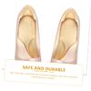 SAFIGLE 3 Pairs Anti-Hide and Grinding Feet Shoe Pads Heel Pad for Shoes Heel Adhesive Pad Heel Pads Heel Liner Comfortable Heel Pads Heel Pads for Shoes Women High Heel Stickers Sponge view 4