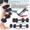 ZOCWJK Hinged Knee Brace for Knee Protection ROM Knee Support Brace Adjustable Sponge Lining Protective Post Op Knee Immobilize for Men and Women( view 3