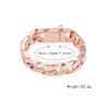 BIAIHQIE Cremation Urn Bracelet for Human Ashes for Men,Bracelet Cremation Jewelry for Ashes-Rose Gold-22cm view 2