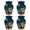 Yatskia Owl Urns for Human Ashes Adult Man and Women, Burial Urns for Adult Human Ashes Male and Female (Classic Pack of 4, 3 Inch) view 1