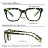 CHOFILORD Ladies Reading Glasses Blue Light Blocking Spring Hinge Computer Readers, Fashion Eyeglasses for Women Men (MIxed, 2.75, x) view 2