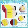 100 PCS Pencil Shaped Paper Napkins Welcome Back to School Yellow Guest Napkins School Season Disposable Paper Hand Towels for First Day of School Party Supplies Teacher Classroom Table Decoration view 3