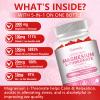 2 Pack Liposomal Magnesium Threonate High-Potency 3000mg Gummies,Liposomal Enhance 98% Absorption,Magnesium L-Threonate Supplements, Muscle & Bone Wellness for Kids & Adults view 3