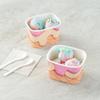 Coppetta 12 Ounce Dessert Cups, 50 Greaseproof Ice Cream Cups - Lids Sold Separately, For Hot And Cold Foods, Vanilla Strawberry Swirl Paper Yogurt Bowls, Disposable, Sturdy - Restaurantware view 4