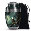 LEXFAY Eagle Cremation Urns for Ashes - Cremation Urn for Men - Adults Urns Male Ashes Man - Urn for Ash Adult Male Size 10 Inch view 1