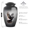 Crow Mini Ashes Container for Human Remains, Small Cremation Urn for Brother & Sister, Large Urns for Ash, Keepsake Urn for Family, Burial & Funeral Urns, 10 & 3" Set of 5 view 2