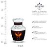 Yatskia Guitar Adult Urns for Human Ashes Women & Men, Memorial Keepsakes for Ashes, (Tasty 10 Inch and 3 Inch) view 3