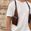 Marryear Leather Cigar Holder Strap, Unisex Portable Leather Strap, Cigars Case Cigar Accessories for Father's Day, Groomsmen Gifts view 3