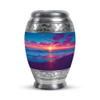 Casketique Beach Tiny Burial Urns for Human Ashes Adult Man - Keepsake Sunset Memorial Urn for Ashes for Women - Little Cremation Urn for Mom - Small Blue Funeral Urns for Adult Male - 3 Inch view 1