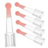 GOOHOCHY 5pcs Replaceable Ear Cleaning Spoon Head Earwax Remover Tips Ear Spoon Accessory Compact Supplies view 1