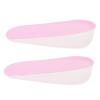 GOOHOCHY Invisible Height Increase Insoles 1 Pair PU Heel Insert Gel Pads for Comfortable Non-Slip Support Increase 2.5CM Height Suitable for Loose Shoes view 1