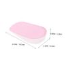 GOOHOCHY Invisible Height Increase Insoles 1 Pair PU Heel Insert Gel Pads for Comfortable Non-Slip Support Increase 2.5CM Height Suitable for Loose Shoes view 2