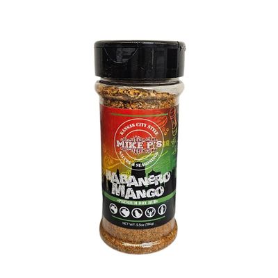 Mike P's Kansas City BBQ Seasoning and Rubs, 5oz (3 Pack, Habanero Mango)