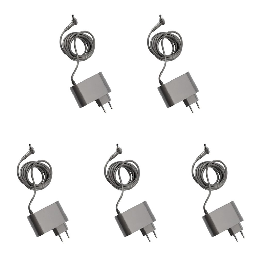 XTKSMAYY 5X Charger Compatible for Dyson V10 V11 Vacuum Cleaner Power Cord Adapter Replaceable Parts EU Plug