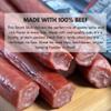 Jerky.com 100% Original Beef Snack Sticks 26 Pack (24 + 2 Bonus) | Sugar Free, Low Carb, High Protein Keto Snacks | Delicious Gluten Free Beef Jerky Sticks | Gifts for Men view 3