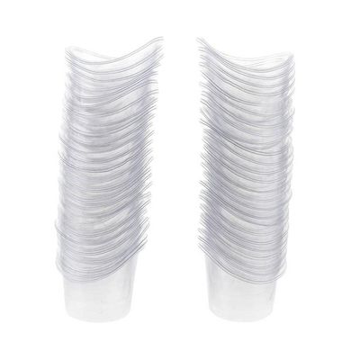 100 Pieces 5ml Disposable Eye Wash Cups Bath Cups Tied for Eye Hygiene and Travel
