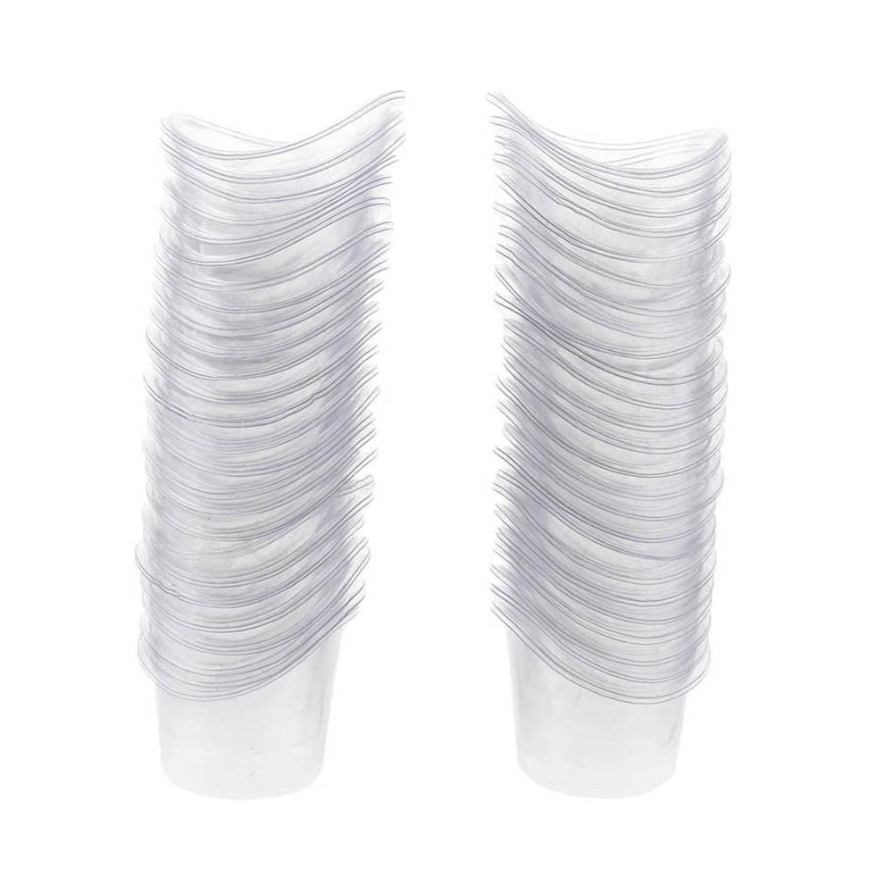 100 Pieces 5ml Disposable Eye Wash Cups Bath Cups Tied for Eye Hygiene and Travel