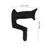 SKISUNO Ergonomic Bow Handle for Crutches Accessories Sturdy Walking Cane Head Replacement Grip for Men Women view 2
