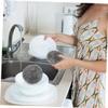 Stainless Steel Ball Scrubber 8Pcs Silver for Kitchen Dishes view 2